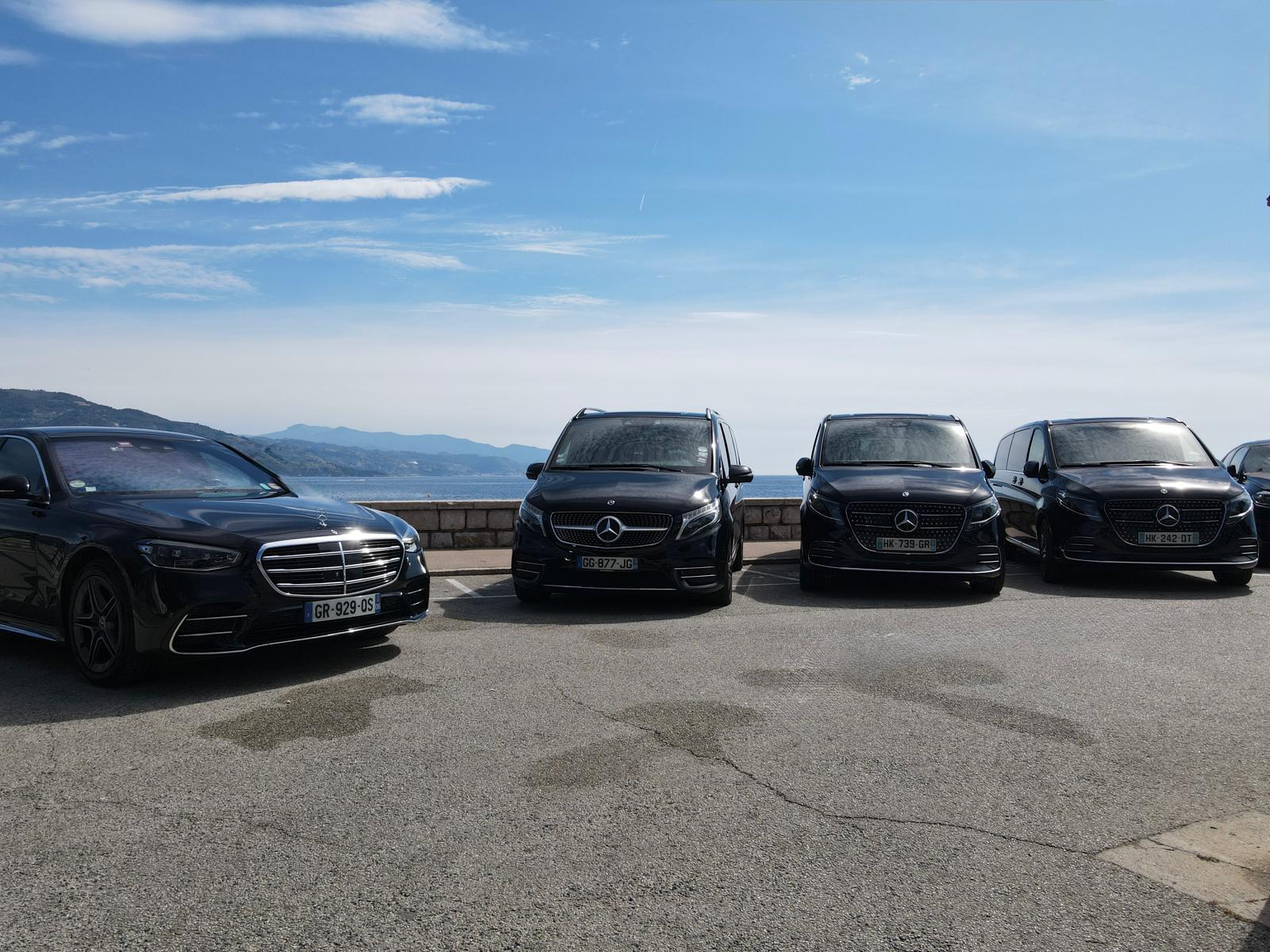 Mercedes-Benz Viano noir – van VIP Premium Services Monaco Côte d'Azur